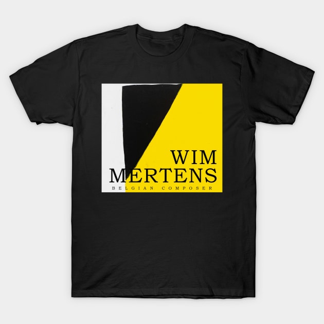 Wim Mertens belgian composers T-Shirt by Joko Widodo